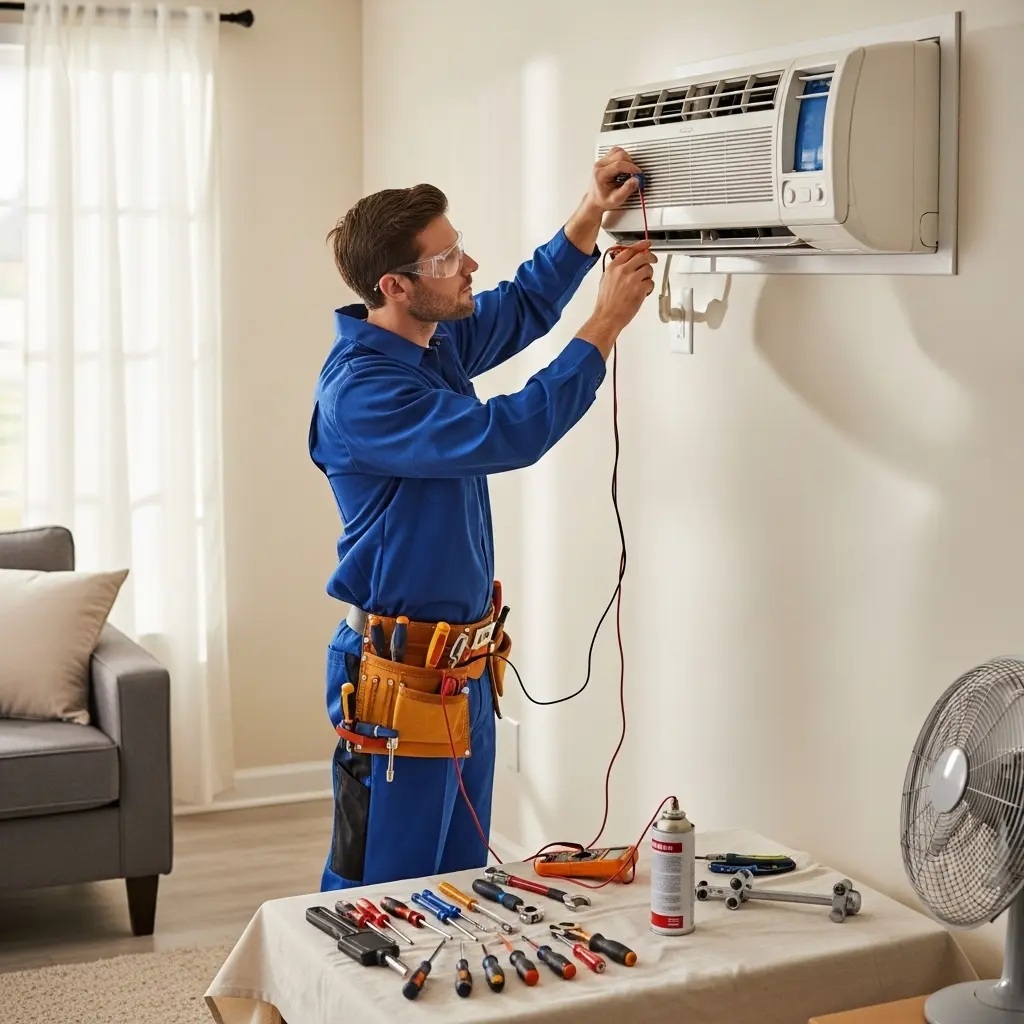 Salihli Kumtel Kumtel klima gaz dolumu ve bakım – Enerji verimliliği artırıldı. - Teknik servis örneği